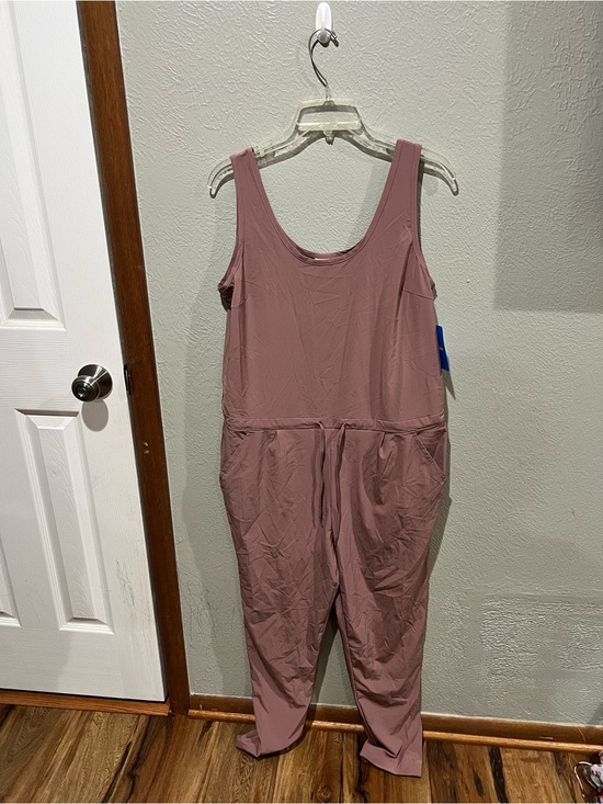 Columbia Pants - Columbia Mauve Sleeveless Utility Jumpsuit Size M NWT Regular Fit